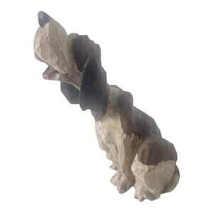 Tom Wolfe Hand-Cast Houng Dog Figurine Resin Signed